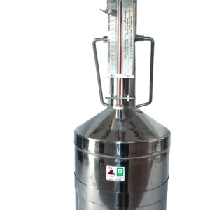 SERAFIN INOXIDABLE 5 GLS CON CAJA METALICA Y CERTIFICADO