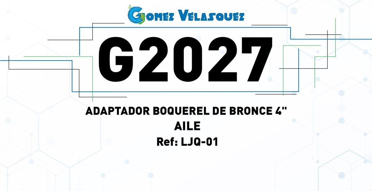 ADAPTADOR BOQUEREL DE BRONCE 4" - AILE - Image 2