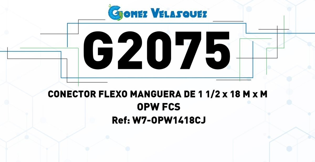 CONECTOR FLEXO MANGUERA DE 1 1/2 x 18 M x M - OPW FCS - Image 2