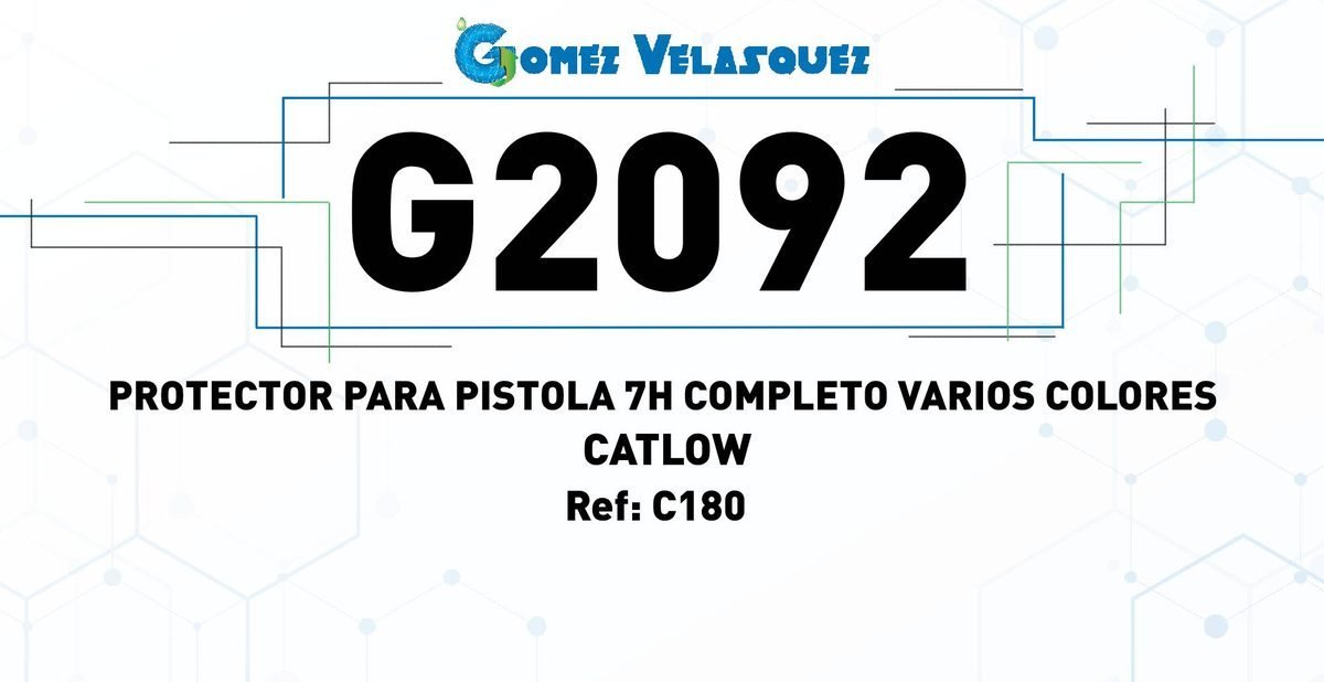 PROTECTOR PARA PISTOLA 7H COMPLETO VARIOS COLORES - CATLOW - Image 4