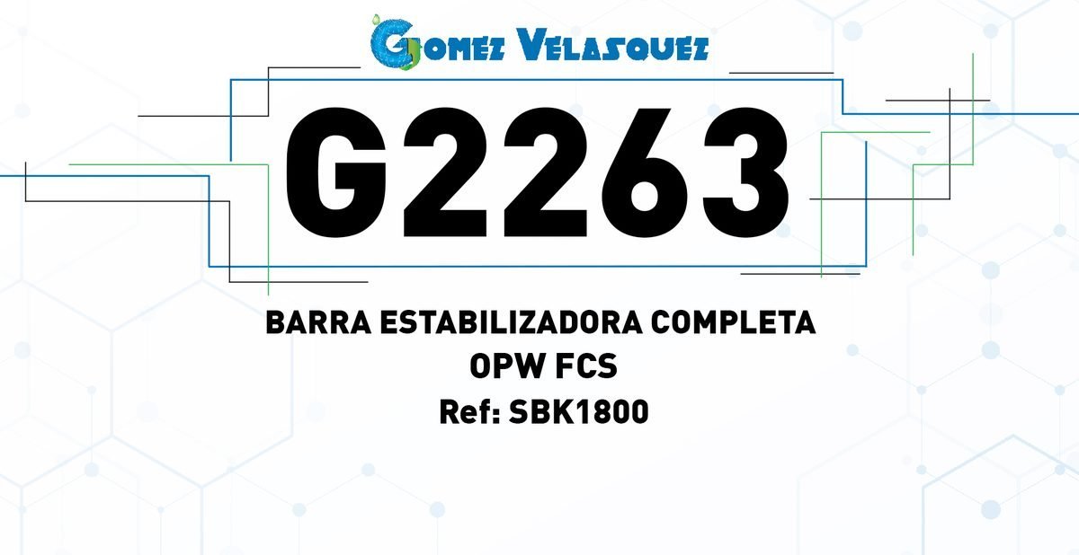 BARRA ESTABILIZADORA COMPLETA - OPW FCS - Image 3