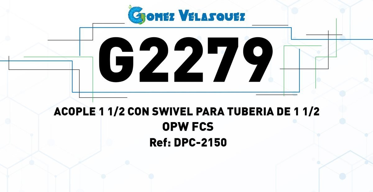 ACOPLE 1 1/2 CON SWIVEL PARA TUBERIA DE 1 1/2 - OPW FCS - Image 2