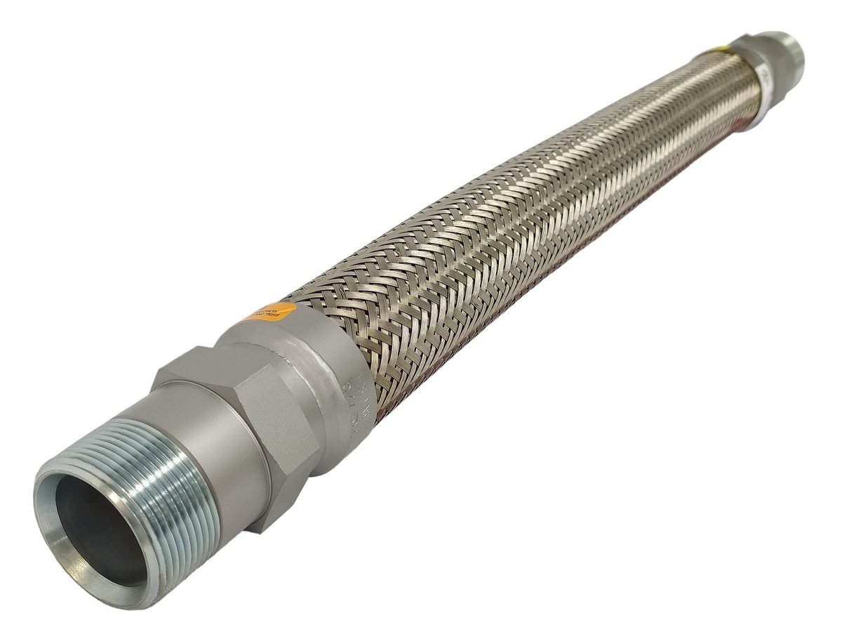 CONECTOR FLEXO MANGUERA DE 1 1/2 x 24 M x M - HOSE MASTER