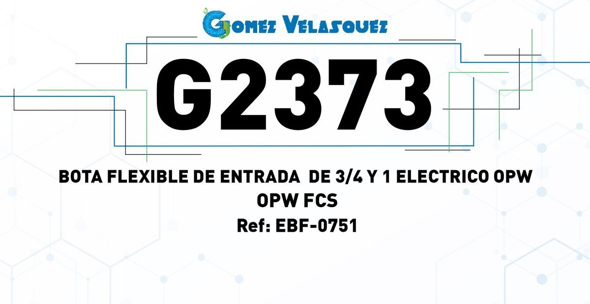 BOTA FLEXIBLE DE ENTRADA DE 3/4 Y 1 ELECTRICO OPW - OPW FCS - Image 2