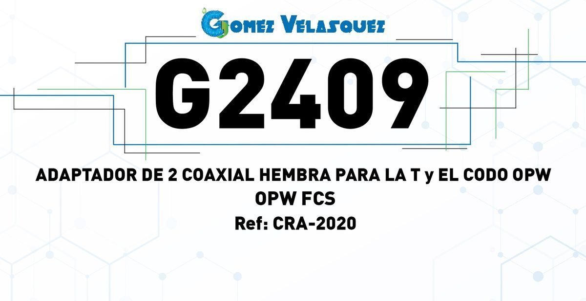 ADAPTADOR DE 2 COAXIAL HEMBRA PARA LA T y EL CODO OPW - OPW FCS - Image 2