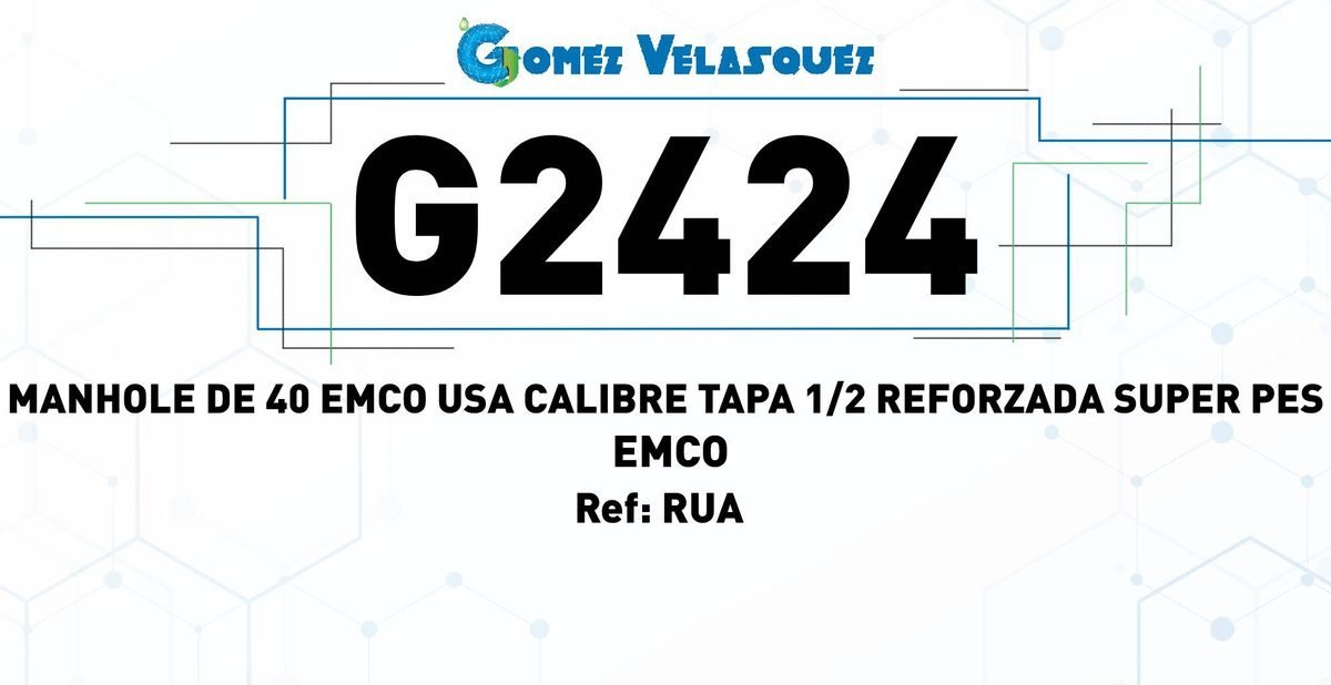 MANHOLE DE 40 CALIBRE TAPA 1/2 REFORZADA SUPER PES - NACIONAL - Image 3