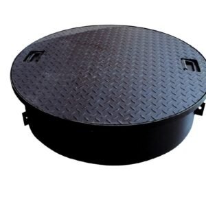 MANHOLE DE 40 CALIBRE TAPA 1/2 REFORZADA SUPER PES - NACIONAL