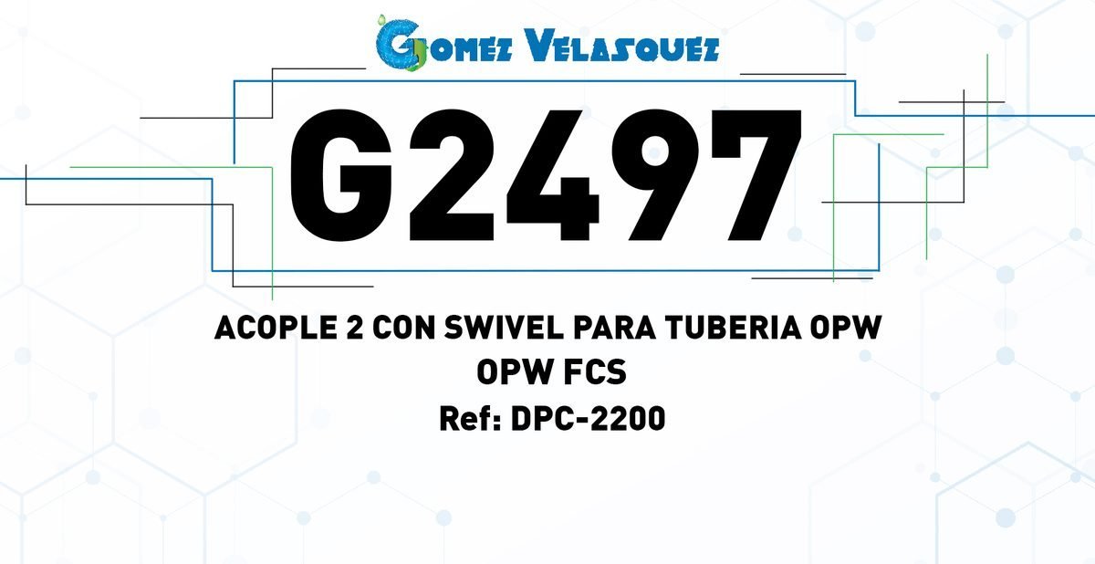 ACOPLE 2 CON SWIVEL PARA TUBERIA OPW - OPW FCS - Image 2