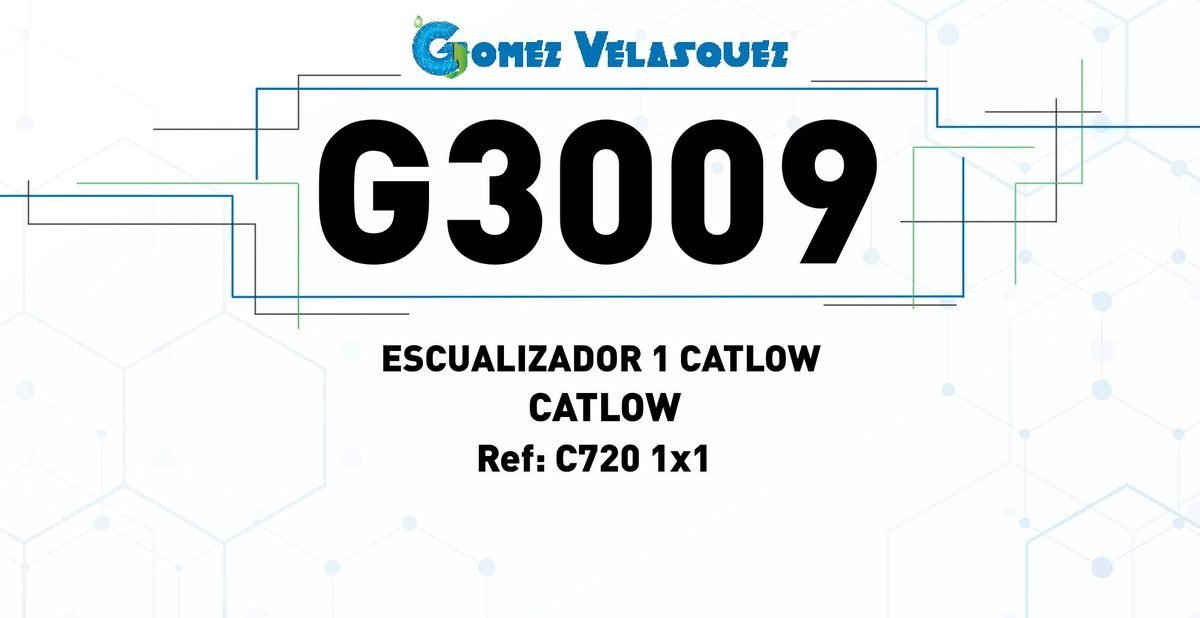 ESCUALIZADOR DE 1" - CATLOW - Image 2