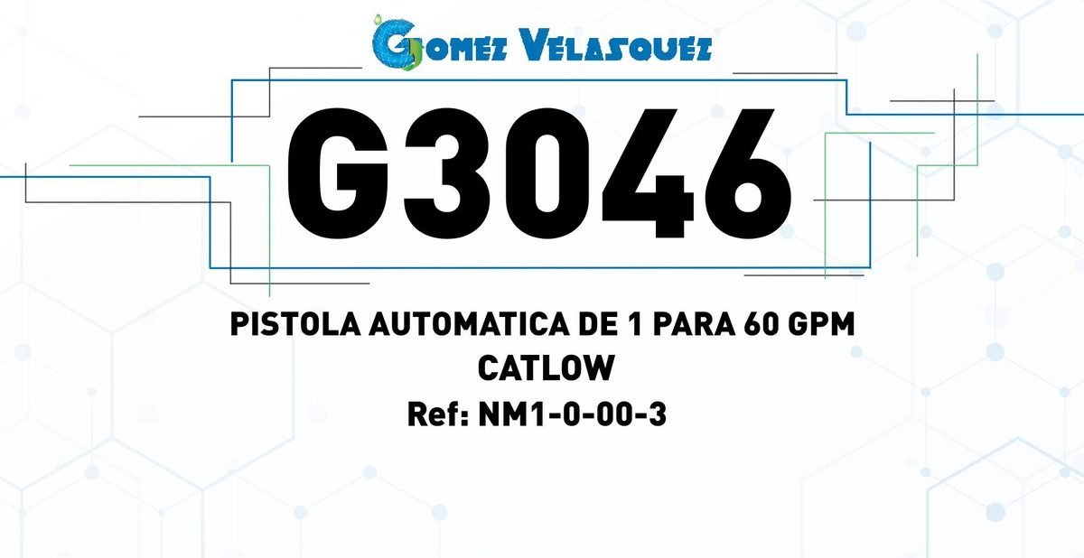 PISTOLA AUTOMATICA DE 1 PARA 60 GPM - CATLOW - Image 3