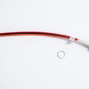 CONECTOR DE AJUSTE CON CABLE DEL CAPACITOR - RED-JACKET