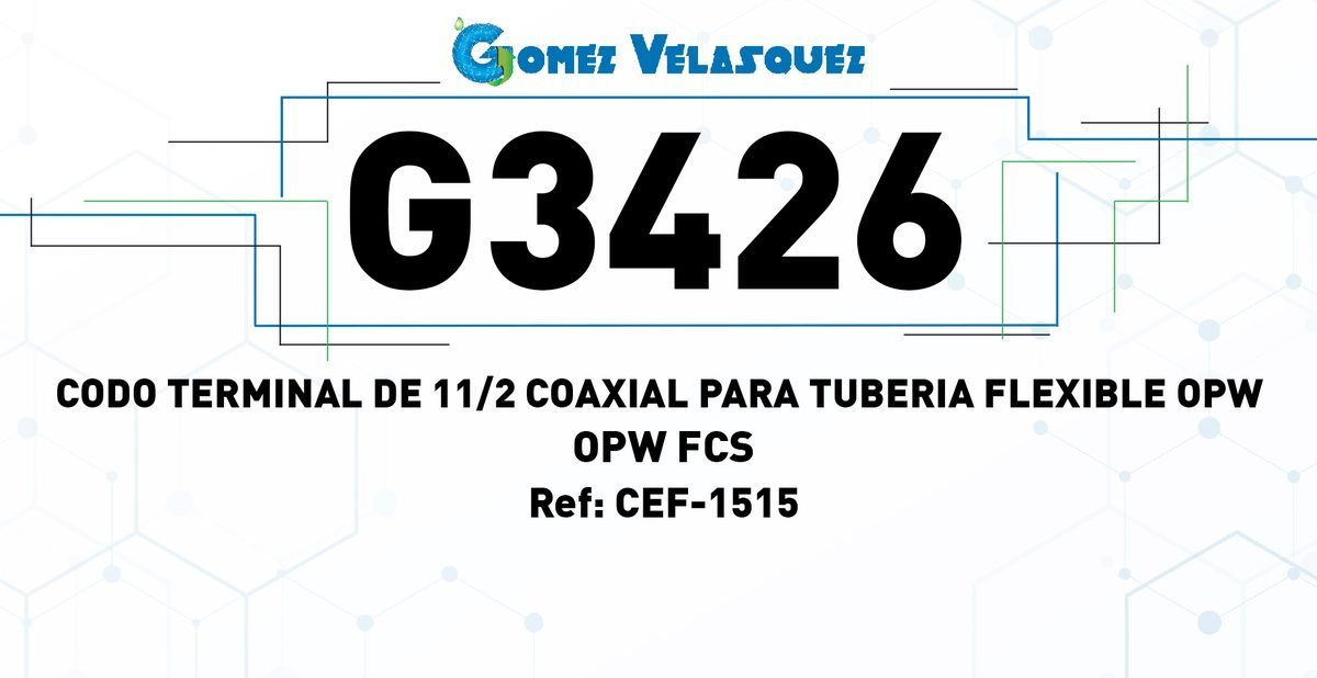 CODO TERMINAL DE 1 1/2 COAXIAL PARA TUBERIA FLEXIBLE OPW - OPW FCS - Image 2