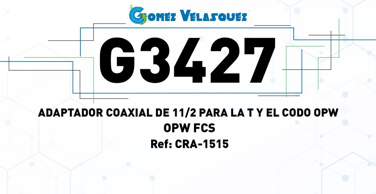 ADAPTADOR COAXIAL DE 1 1/2 PARA LA T Y EL CODO OPW - OPW FCS - Image 2