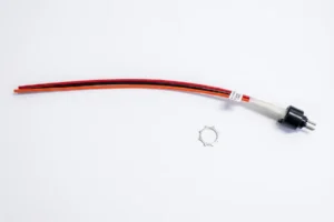 CONECTOR DE AJUSTE CON CABLE DEL CAPACITOR - RED-JACKET